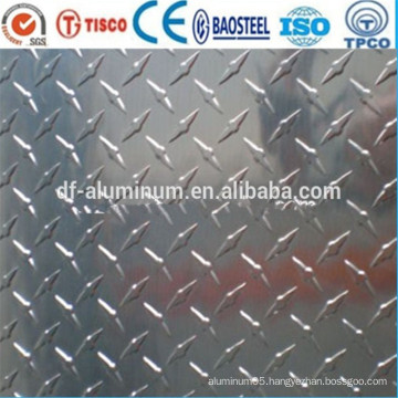 Nonslip aluminum sheet